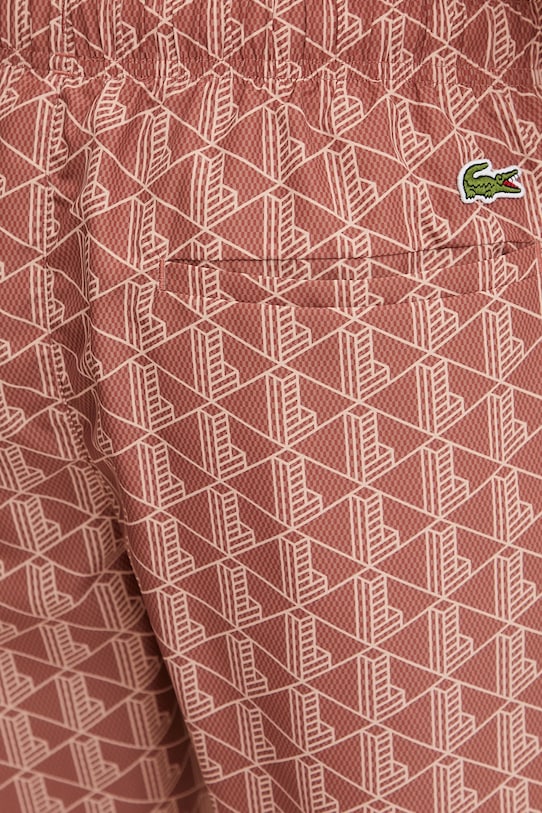 Lacoste szorty kąpielowe pomarańczowy MH9086