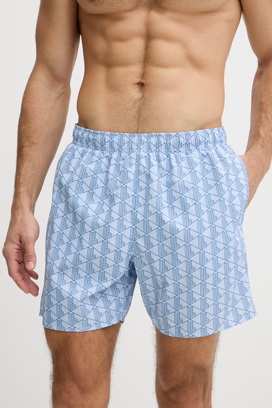 Lacoste szorty kąpielowe męskie MH9086 niebieski SS26
