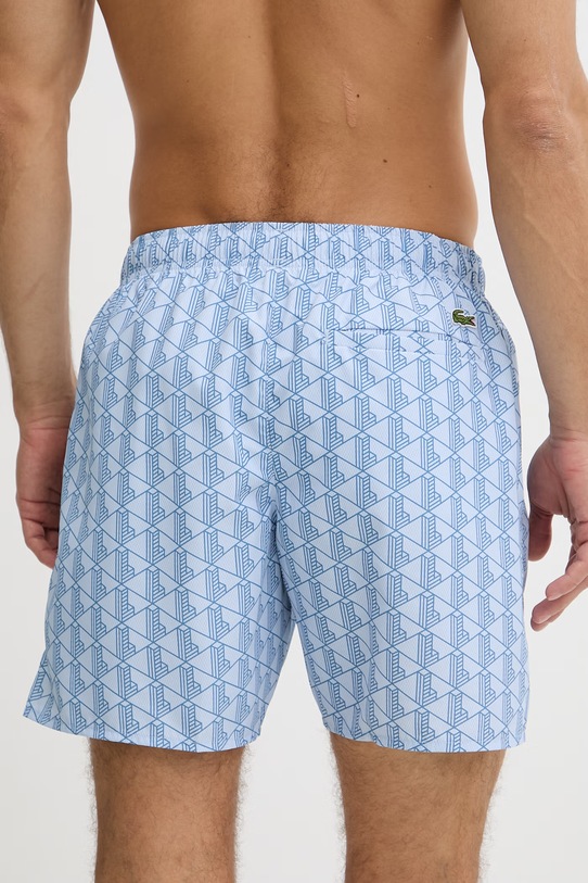 Odzież Lacoste szorty kąpielowe męskie MH9086 niebieski
