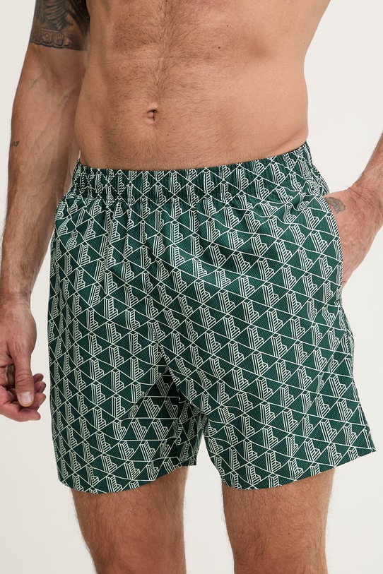 Lacoste szorty kąpielowe męskie MH9086 zielony SS26