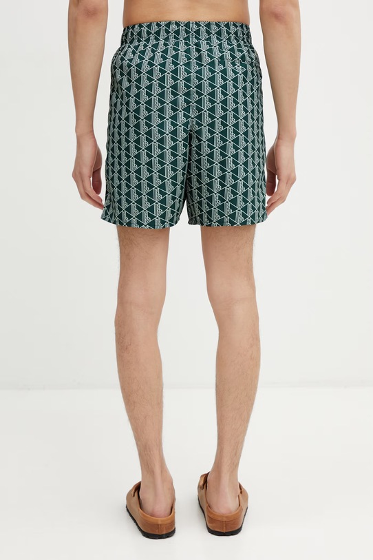 Odzież Lacoste szorty kąpielowe męskie MH9086 zielony
