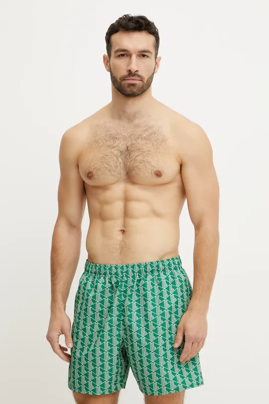 Lacoste szorty kąpielowe zielony MH9086