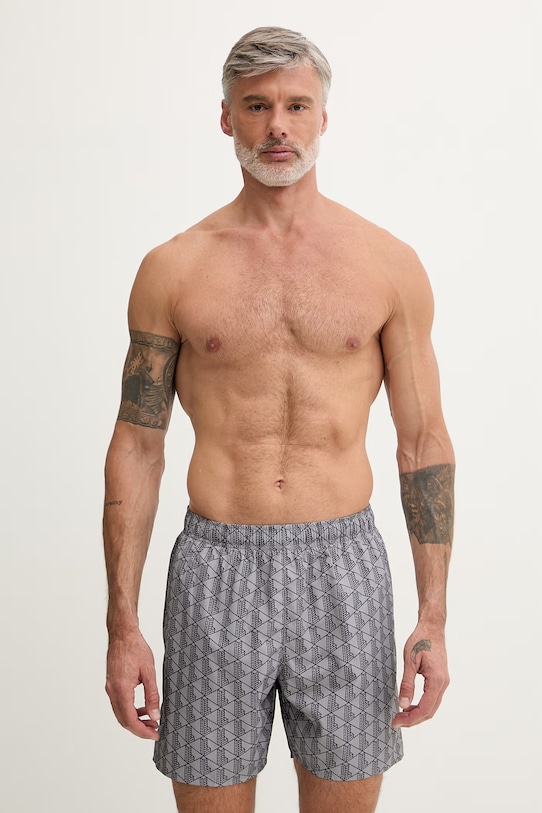 Lacoste szorty kąpielowe męskie szary MH9086