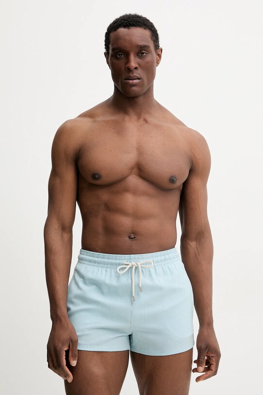 Vilebrequin pantaloni scurți de baie MILTON MLTCL346 albastru SS25