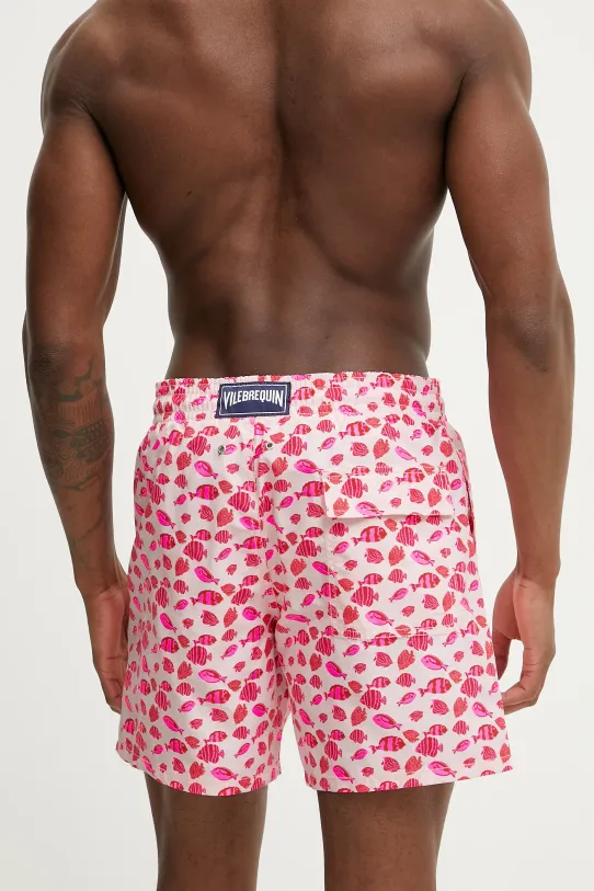 Odzież Vilebrequin szorty kąpielowe MOOREA MOOCB119 różowy