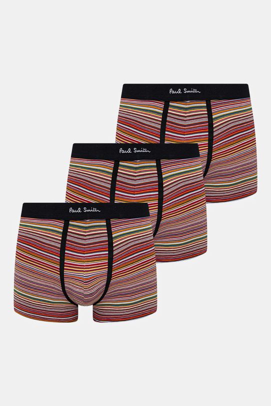 Paul Smith boxeri 3-pack print rosu M1A.914.M3PKO