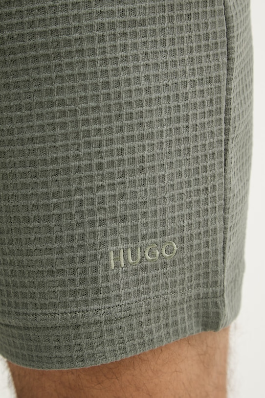 HUGO pantaloncini da tuta da uomo Austin Shorts verde 50532023