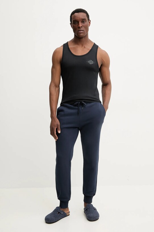 HUGO t-shirt lounge 50540080 czarny SS25
