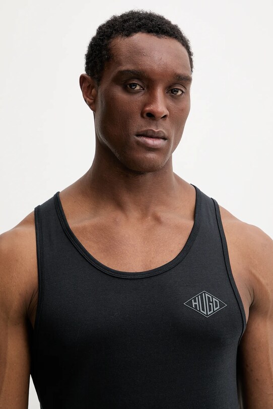 HUGO t-shirt lounge czarny 50540080