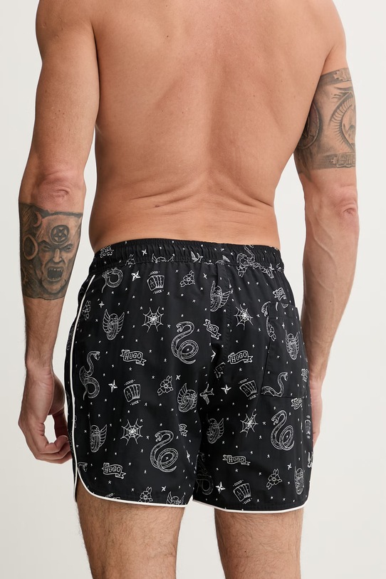 Odzież HUGO szorty kąpielowe męskie RIK 50533795 czarny