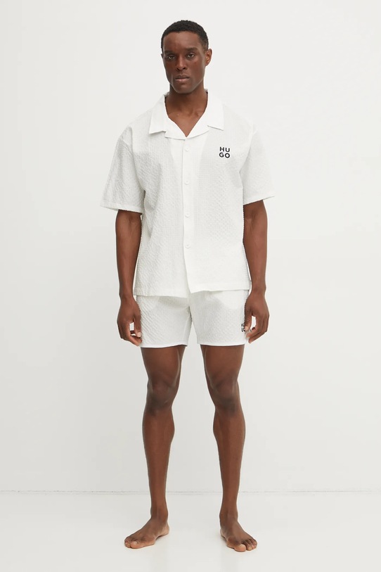 HUGO pantaloncini da bagno 50540152 beige SS25