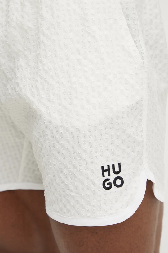 HUGO pantaloncini da bagno beige 50540152