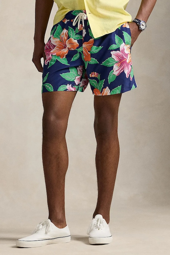 Plavkové šortky Polo Ralph Lauren 710963321 modrá SS25