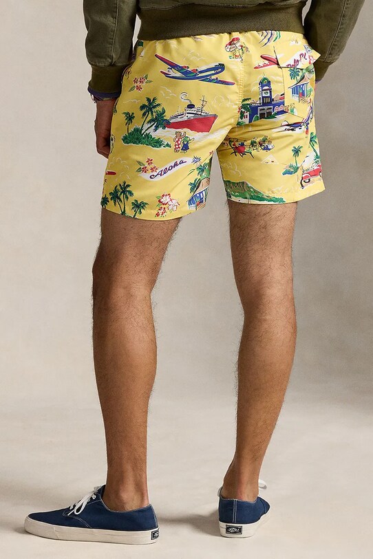 Îmbrăcăminte Polo Ralph Lauren pantaloni scurți de baie 710963324 galben