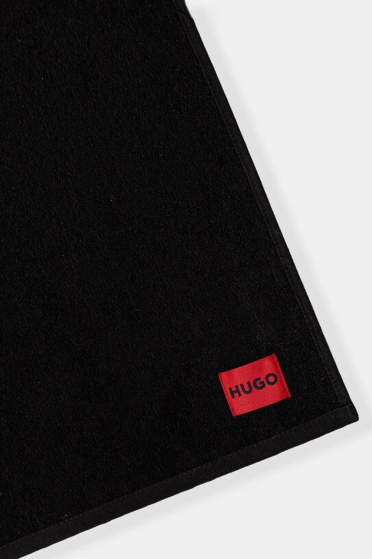 HUGO pantaloni scurți de înot și prosop negru 50540187