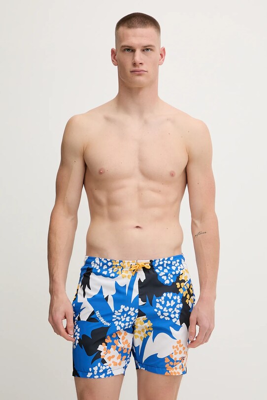 Napapijri szorty V-Inuvik NP0A4IBLFDB1 fioletowy SS25