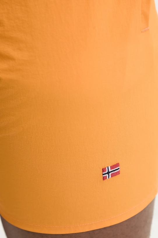 Napapijri szorty kąpielowe V-Haldane pomarańczowy NP0A4HRZA701