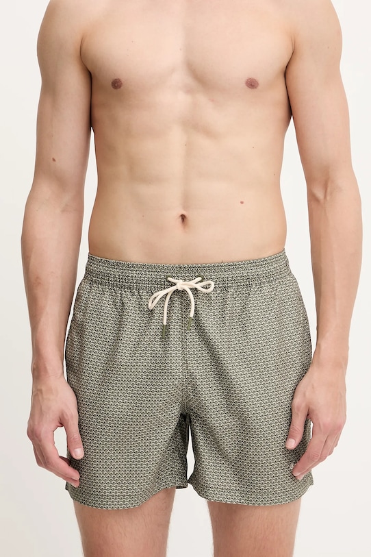 Barbour szorty kąpielowe Shell Swim Short MSW0069 zielony SS25