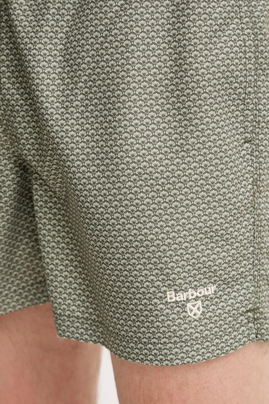 Barbour szorty kąpielowe Shell Swim Short zielony MSW0069