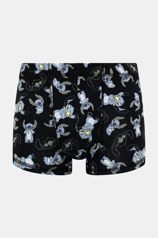 Boxerky United Colors of Benetton LILO&STITCH pletenina černá 3W4M2X01F