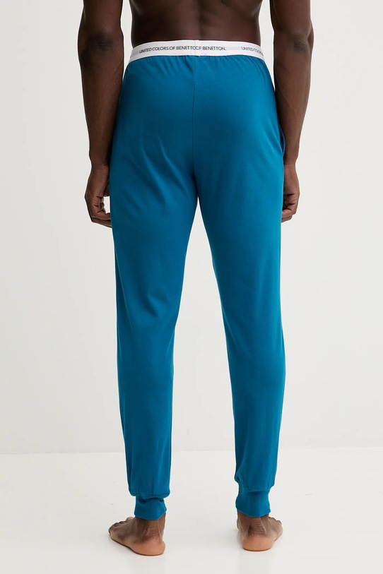 Îmbrăcăminte United Colors of Benetton pantaloni pijama bumbac 30964F00V albastru