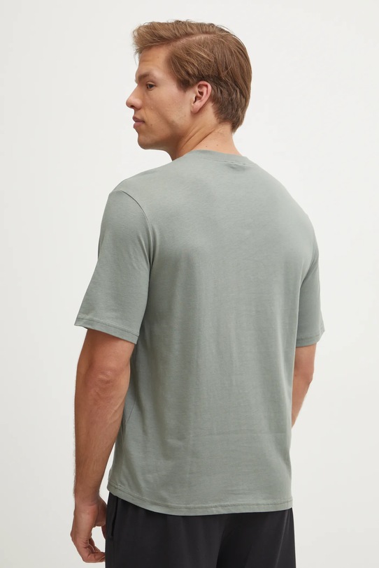 United Colors of Benetton t-shirt piżamowy bawełniany 30964M01W szary SS25