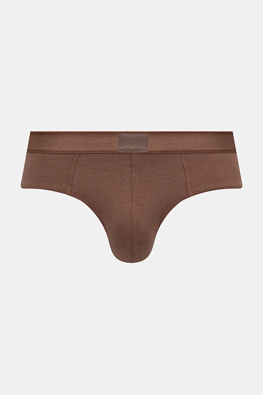 Slip gaćice United Colors of Benetton pletivo smeđa 3XKP2S00J