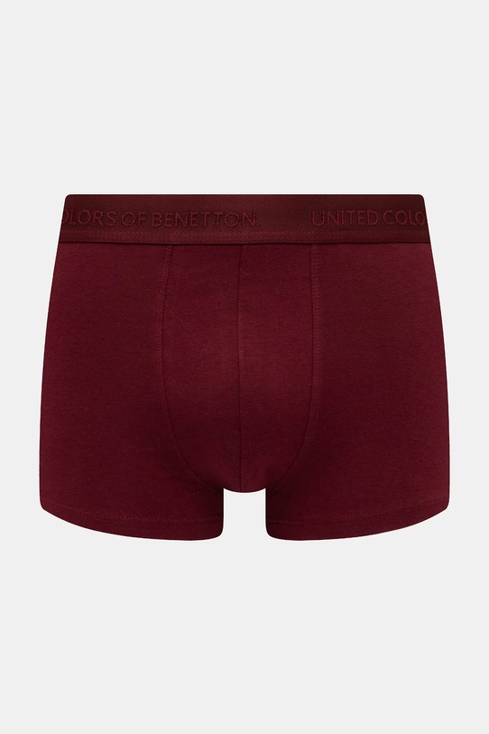 Odjeća Bokserice United Colors of Benetton 3-pack 3OP82X01E bordo