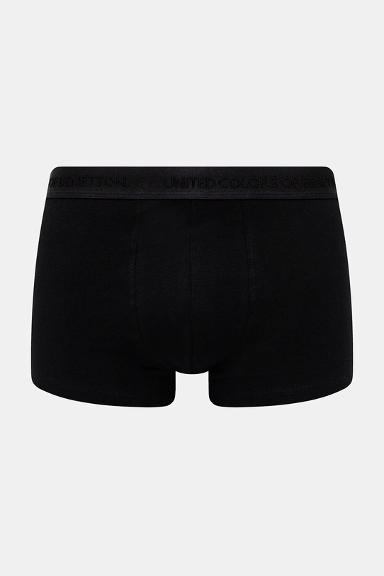 Boxerky United Colors of Benetton 3-pack 3OP82X01E černá AW25