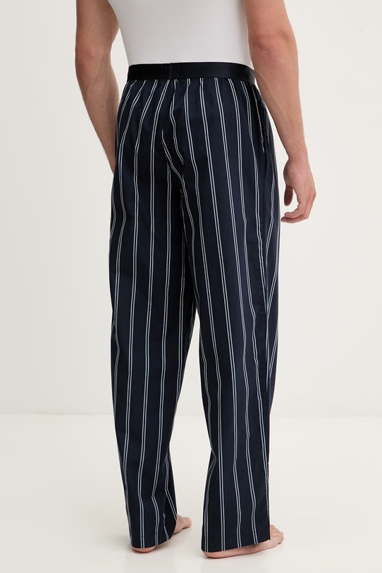 Oblečení BOSS pyžamové kalhoty pánské bavlněné 50540594 námořnická modř