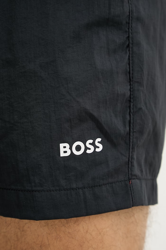 BOSS pantaloncini da bagno da uomo Louis nero 50539210