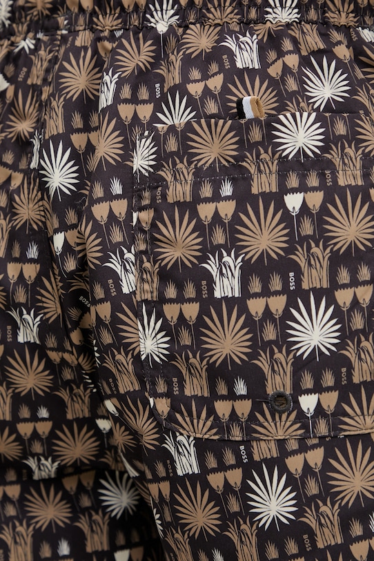 Plavkové šortky BOSS černá 50539294