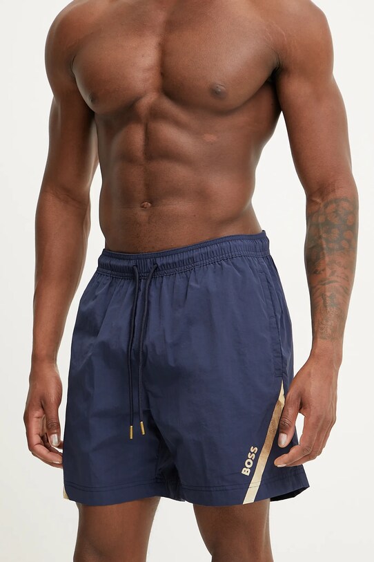 BOSS pantaloni scurti de baie Planet friendly bleumarin 50539913