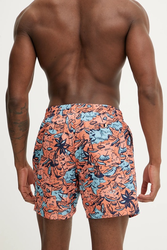 Одежда Кашемировые шорты BOSS 50539931 оранжевый