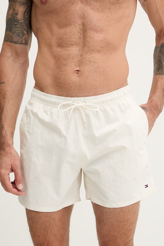 Tommy Hilfiger szorty kąpielowe męskie UM0UM03477 beżowy SS26