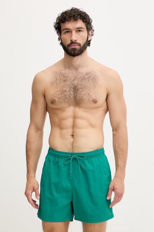 Tommy Hilfiger pantaloncini da bagno da uomo turchese UM0UM03477