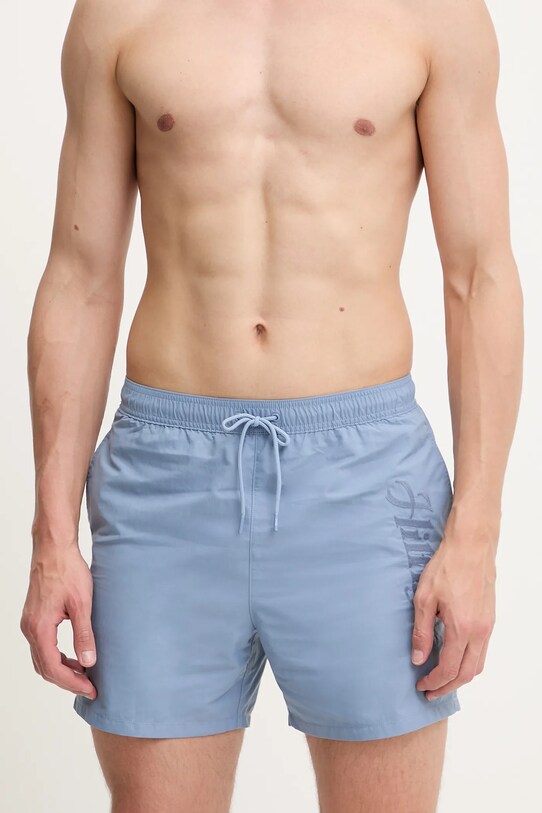 Tommy Hilfiger szorty kąpielowe UM0UM03484 niebieski SS25