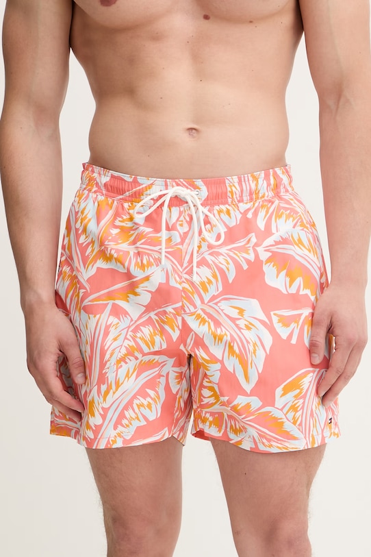 Tommy Hilfiger koupací šortky pánské UM0UM03491 oranžová SS26