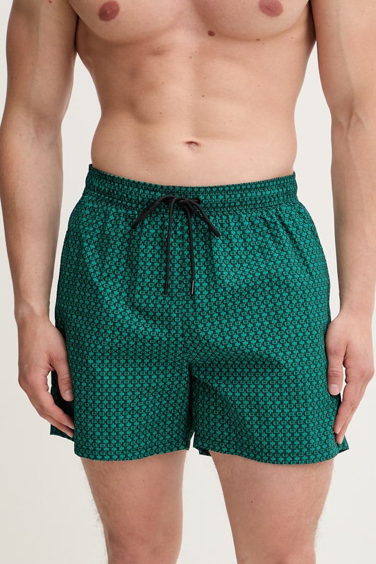 Tommy Hilfiger koupací šortky pánské UM0UM03491 zelená SS26