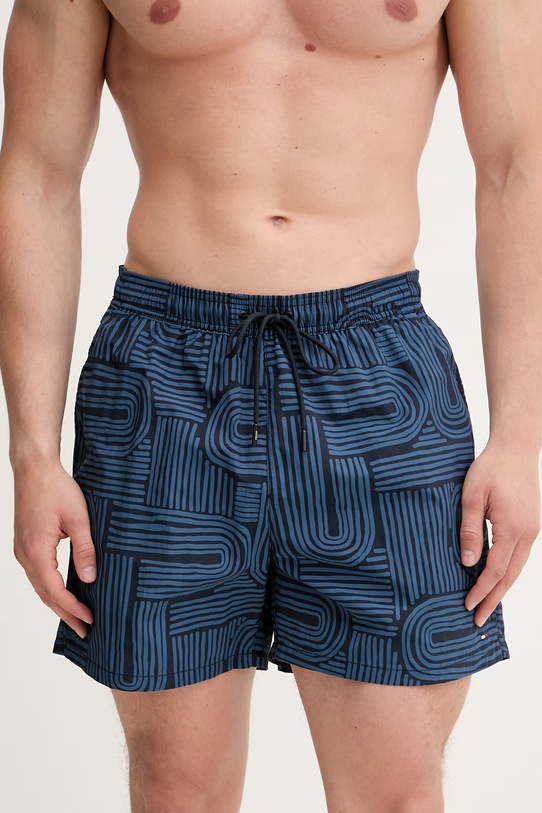 Tommy Hilfiger koupací šortky pánské UM0UM03491 modrá SS26