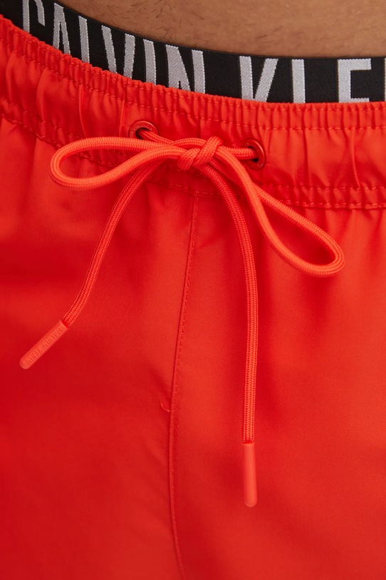 Calvin Klein szorty kąpielowe czerwony KM0KM01093