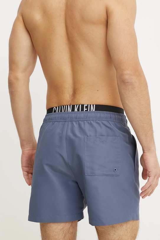 Odzież Calvin Klein szorty kąpielowe KM0KM01093 niebieski