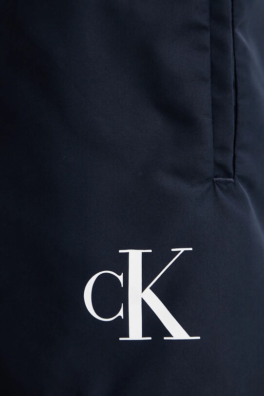 Calvin Klein szorty kąpielowe granatowy KM0KM01099