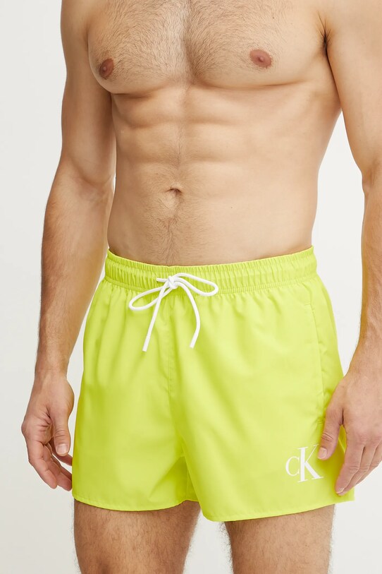 Купальні шорти Calvin Klein KM0KM01099 зелений SS25