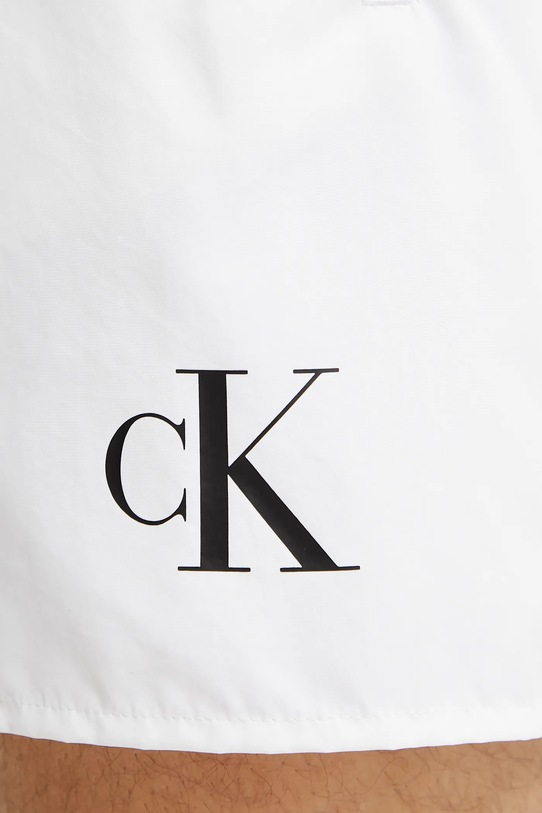 Calvin Klein fürdőnadrág fehér KM0KM01101