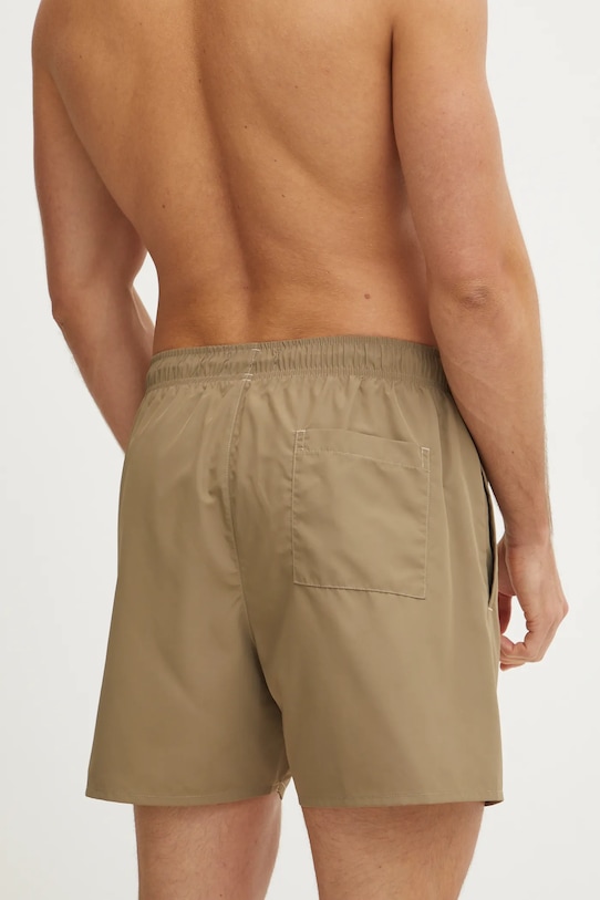 Odzież Calvin Klein szorty kąpielowe KM0KM01101 zielony