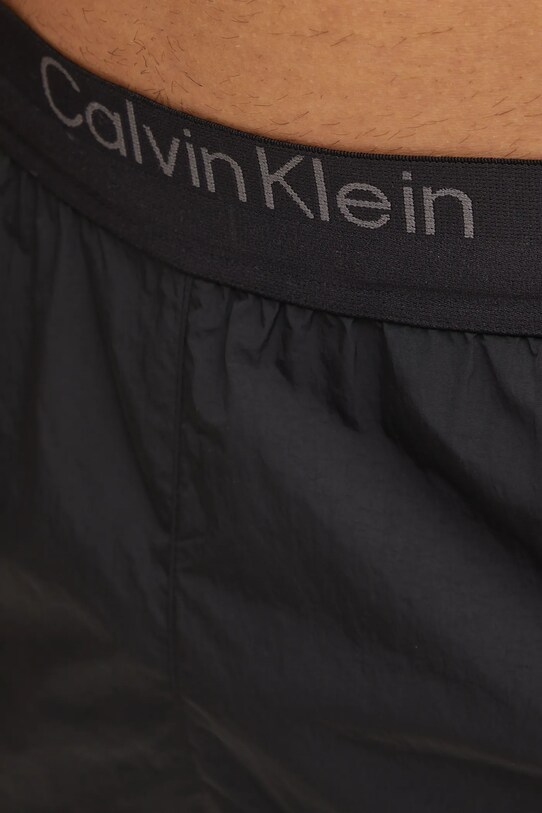 Plavkové šortky Calvin Klein čierna KM0KM01105