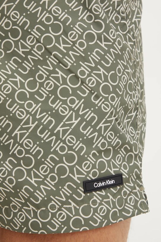 Купальні шорти Calvin Klein зелений KM0KM01120