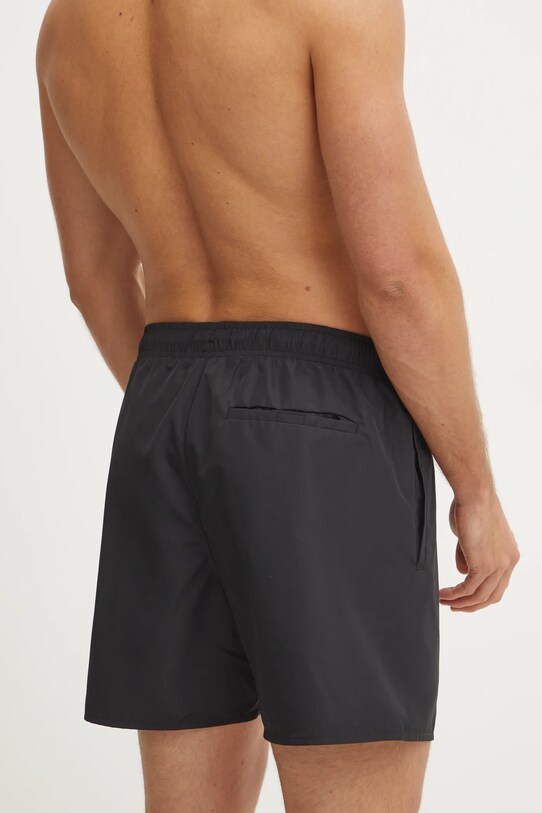 Plavkové šortky Calvin Klein 2-pak čierna KM0KM01165