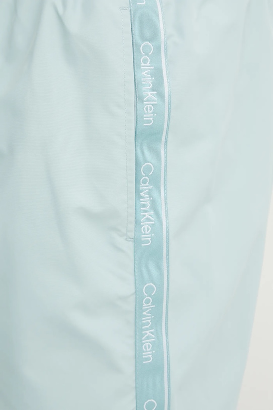 Calvin Klein szorty kąpielowe turkusowy KM0KM01109